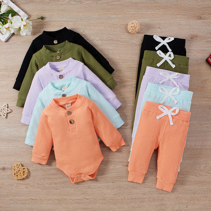 Infant Long Sleeve Bodysuit & Pants Set