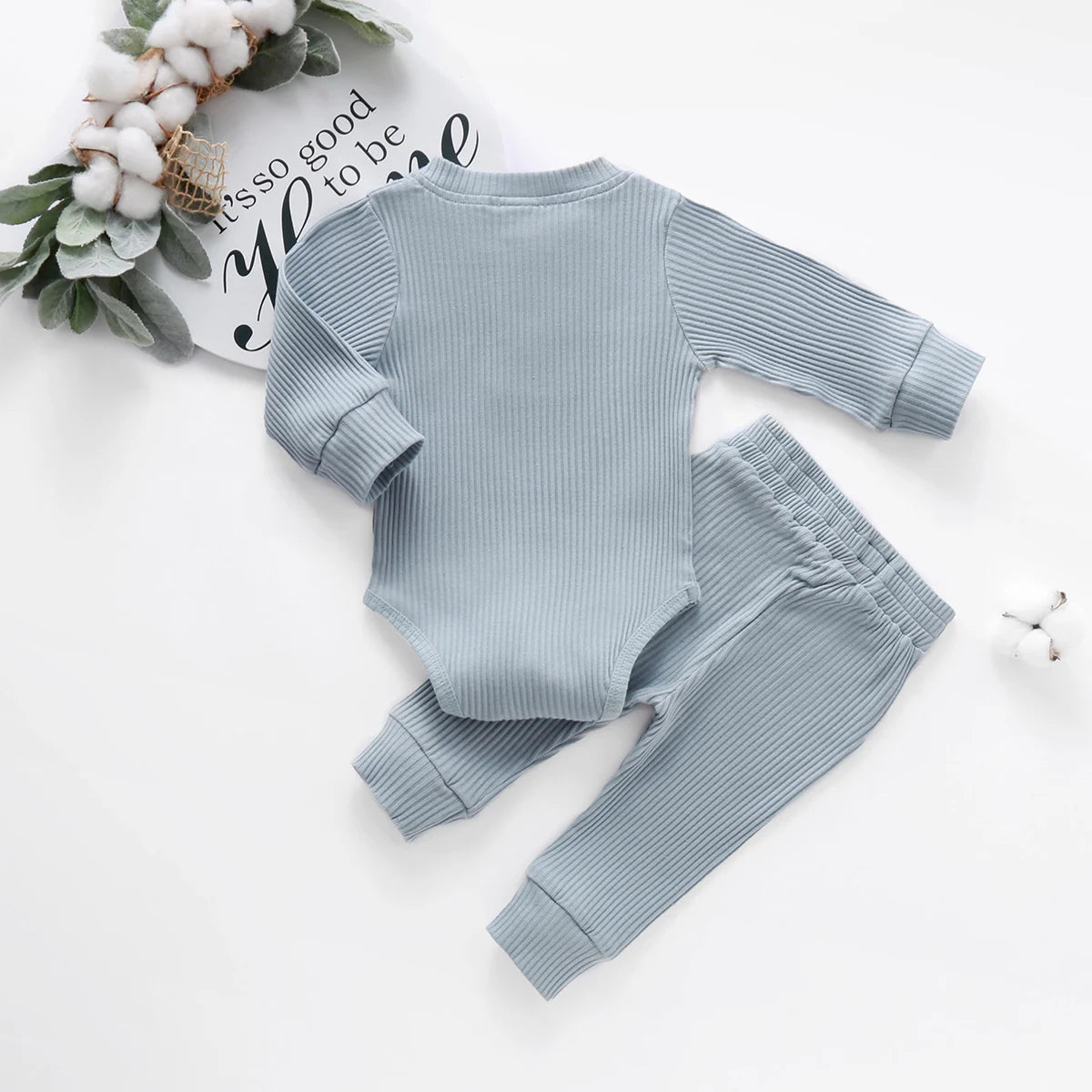 Infant Long Sleeve Bodysuit & Pants Set