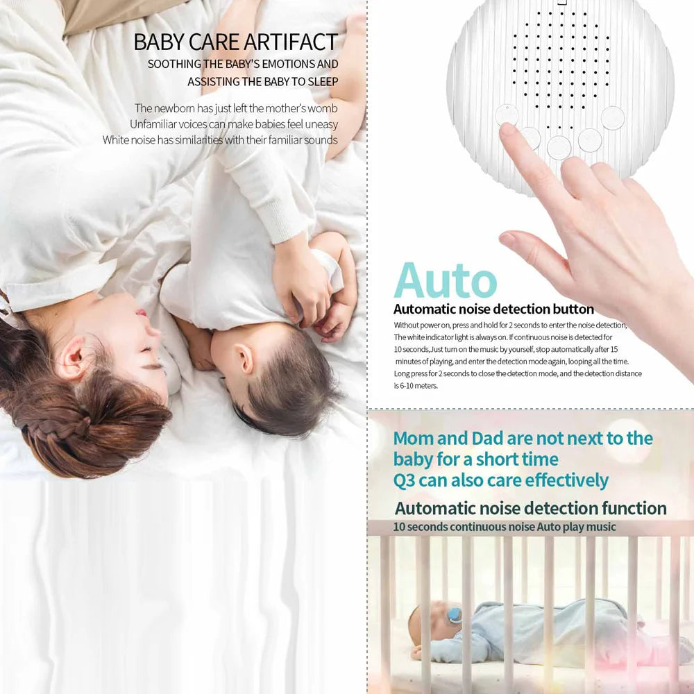 Portable White Noise Baby Sleep Sound Machine