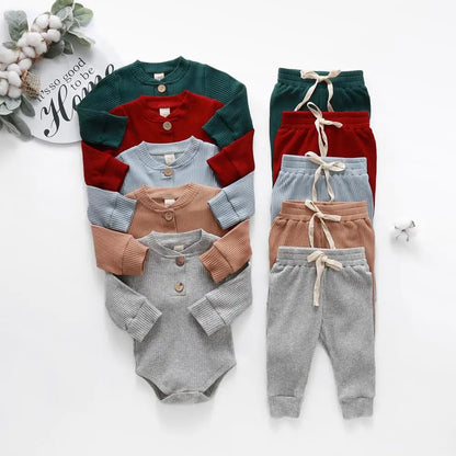 Infant Long Sleeve Bodysuit & Pants Set