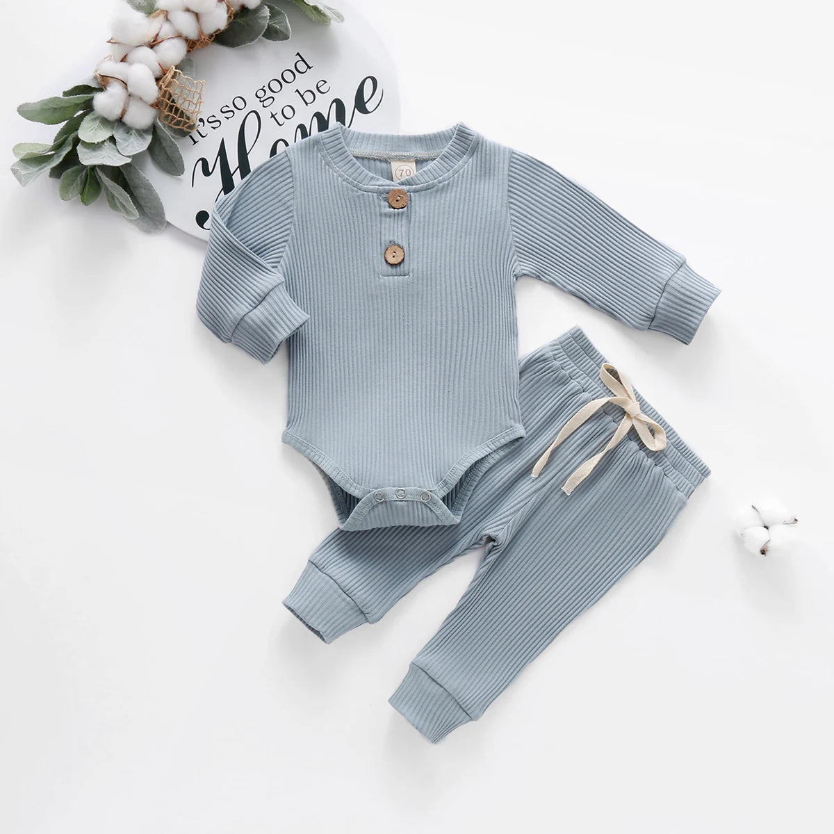 Infant Long Sleeve Bodysuit & Pants Set