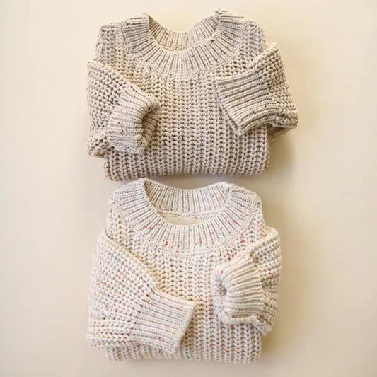 Autumn Winter Baby Knit Sweater - Boys & Girls Pullover