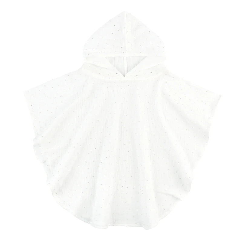 Soft Cotton Baby Hooded Towel – Floral & Solid Colors