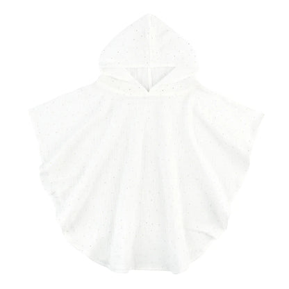 Soft Cotton Baby Hooded Towel – Floral & Solid Colors