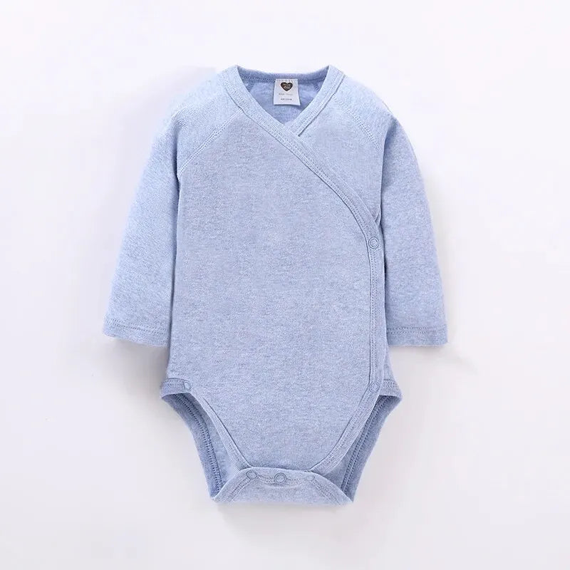 100% Cotton Baby Romper with Side Opening