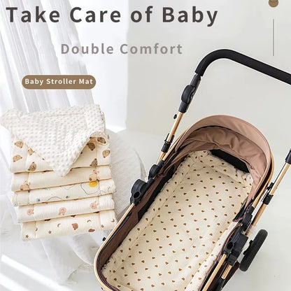 Soft Baby Stroller Seat Cushion