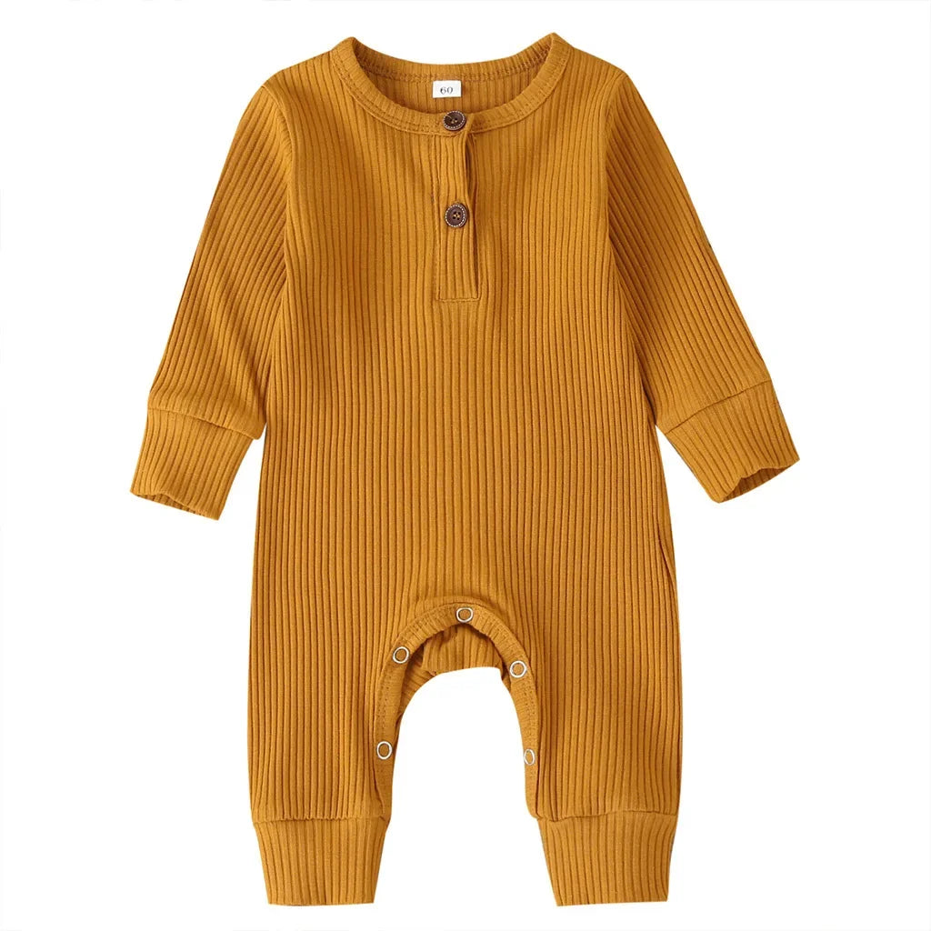 Autumn Cotton Baby Romper & Playsuit