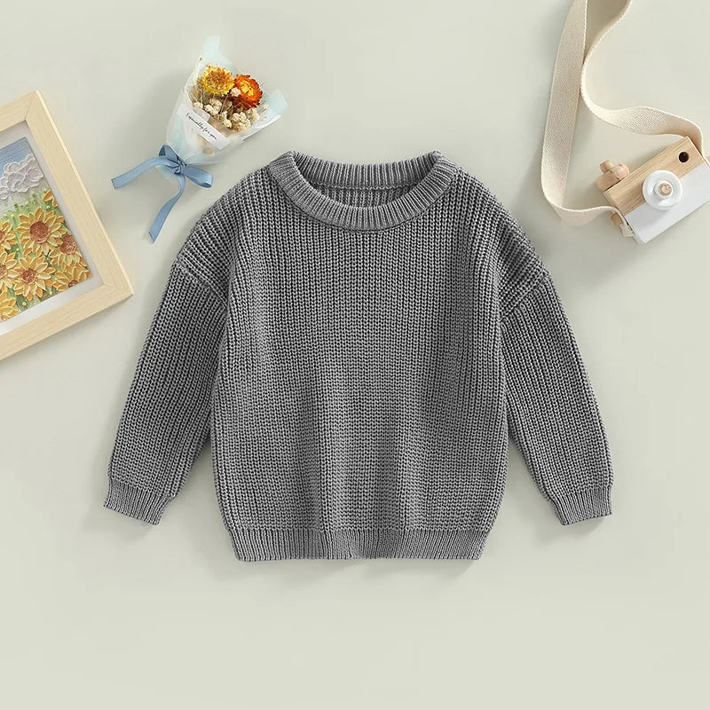 Autumn Baby Knit Sweater - Boys & Girls Pullover