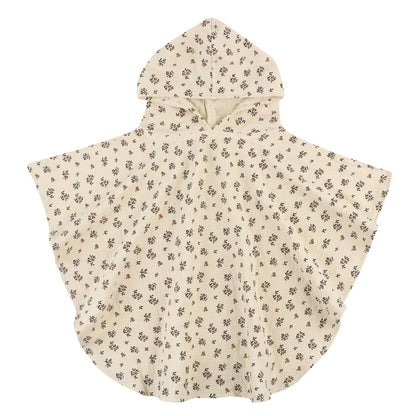 Soft Cotton Baby Hooded Towel – Floral & Solid Colors