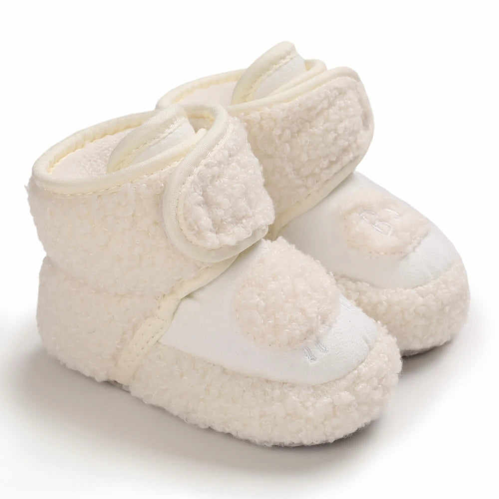 Baby Winter Boots - Warm Shoes for Boys & Girls, Fuzzy First Walkers