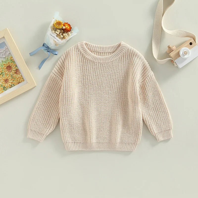 Autumn Baby Knit Sweater - Boys & Girls Pullover