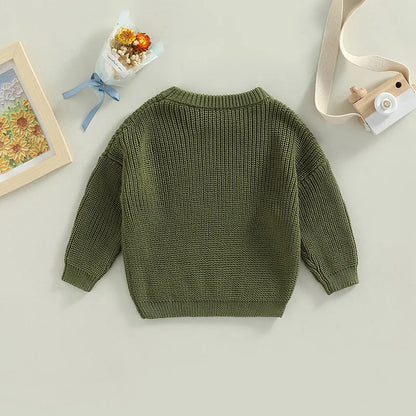 Autumn Baby Knit Sweater - Boys & Girls Pullover