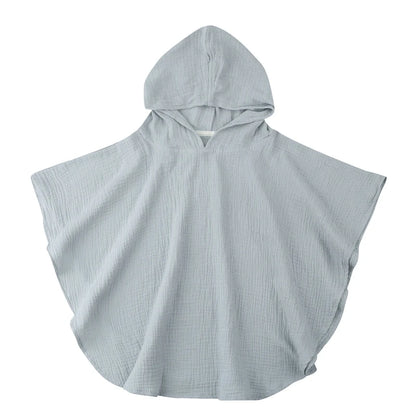 Soft Cotton Baby Hooded Towel – Floral & Solid Colors