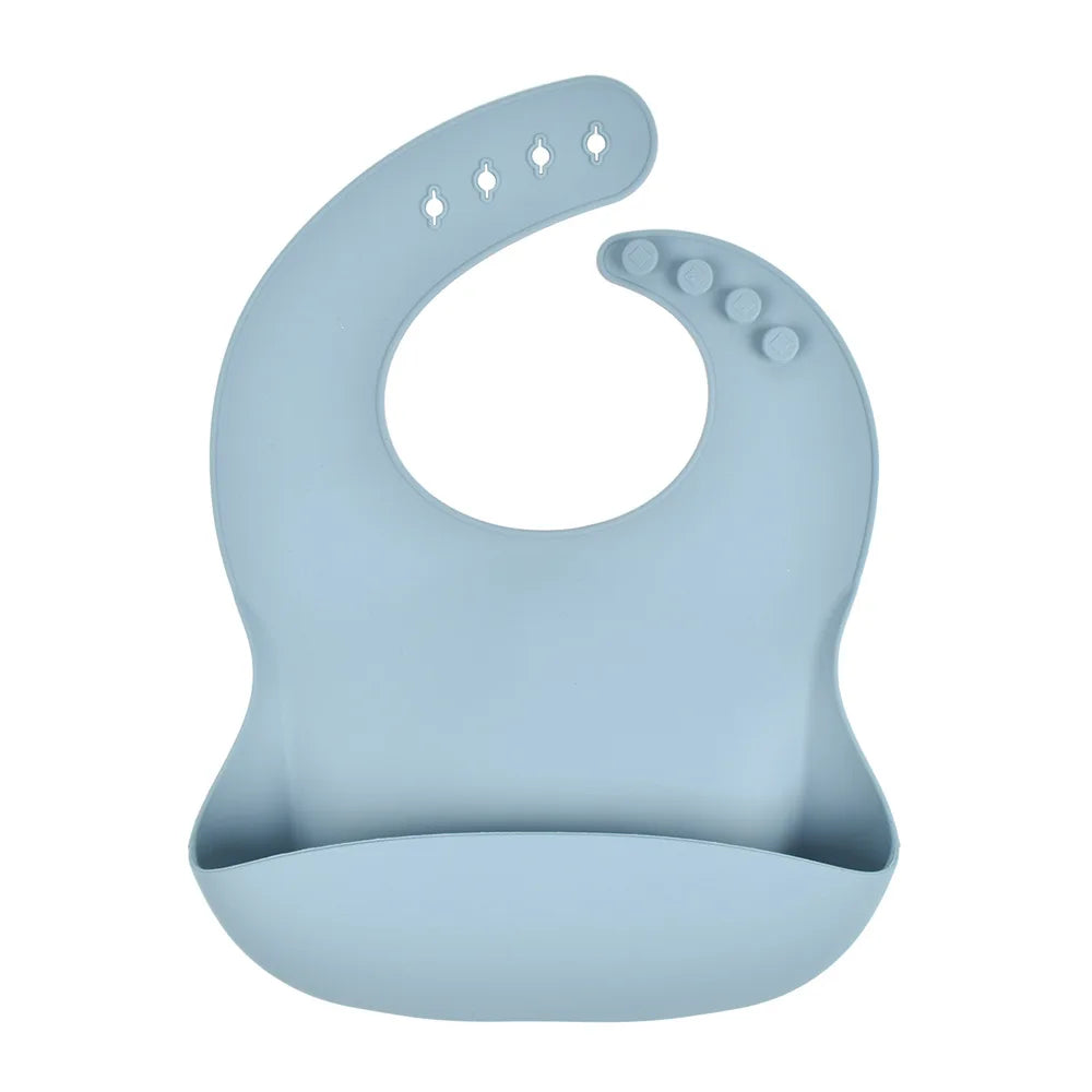 Silicone Baby Bibs - Waterproof Feeding Bibs for Toddlers & Newborns