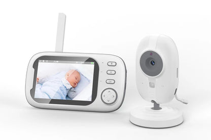 Cdycam Wireless Video Baby Monitor - 3.5 Inch, Night Vision & Temperature Monitoring