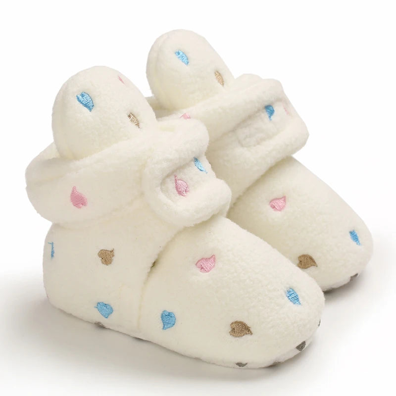 Baby Winter Boots - Warm Shoes for Boys & Girls, Fuzzy First Walkers