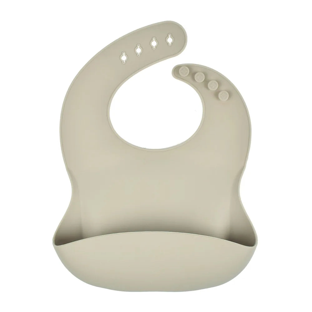 Silicone Baby Bibs - Waterproof Feeding Bibs for Toddlers & Newborns