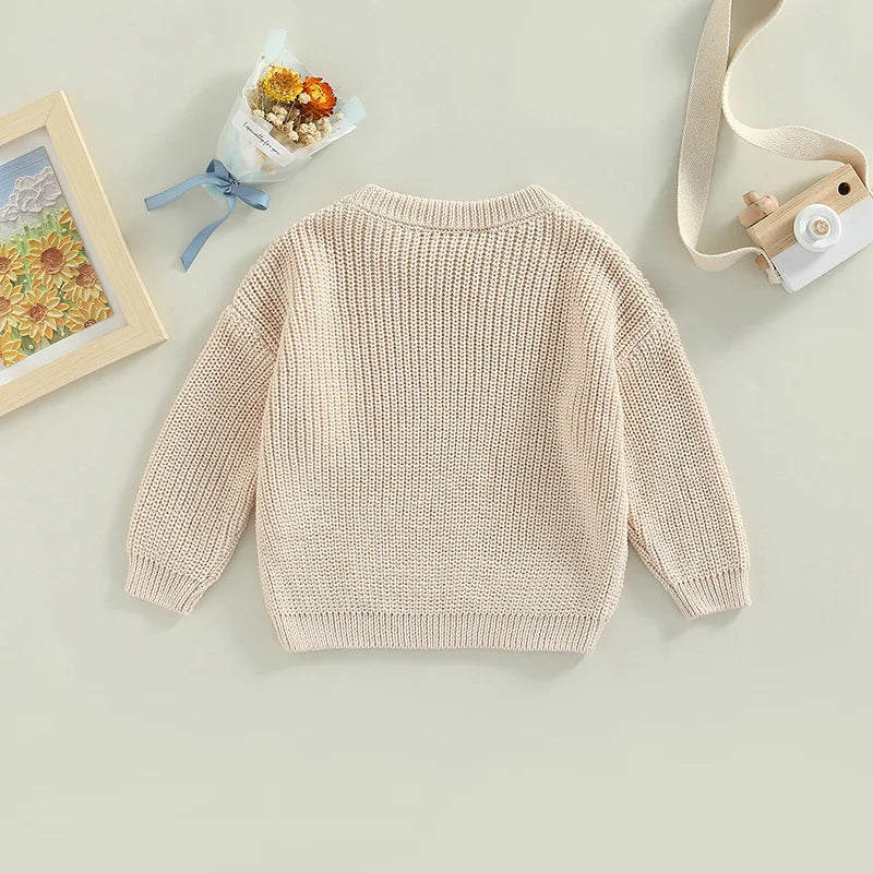 Autumn Baby Knit Sweater - Boys & Girls Pullover