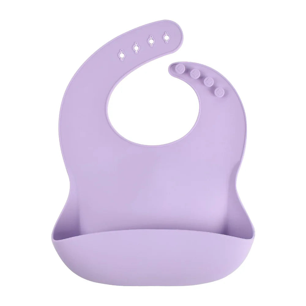 Silicone Baby Bibs - Waterproof Feeding Bibs for Toddlers & Newborns