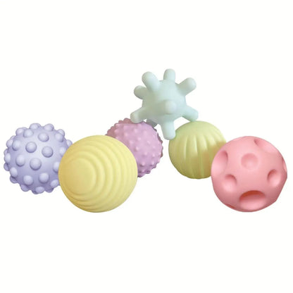 6PCS Soft Sensory Balls for Babies