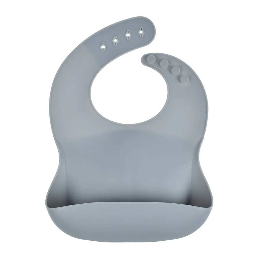 Silicone Baby Bibs - Waterproof Feeding Bibs for Toddlers & Newborns