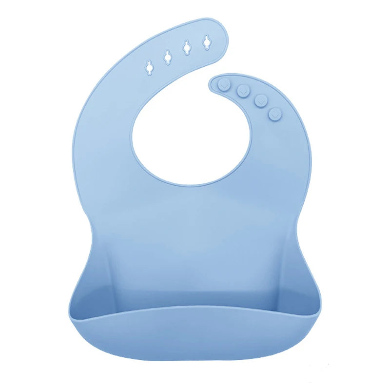 Silicone Baby Bibs - Waterproof Feeding Bibs for Toddlers & Newborns