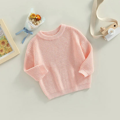 Autumn Baby Knit Sweater - Boys & Girls Pullover