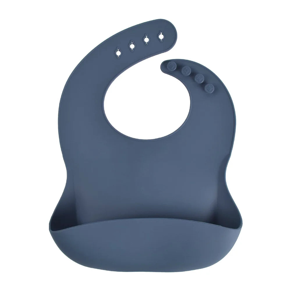 Silicone Baby Bibs - Waterproof Feeding Bibs for Toddlers & Newborns