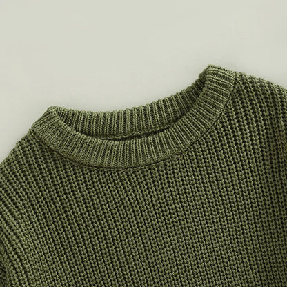 Autumn Baby Knit Sweater - Boys & Girls Pullover