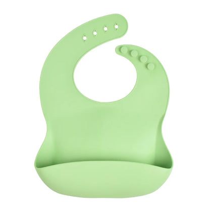 Silicone Baby Bibs - Waterproof Feeding Bibs for Toddlers & Newborns