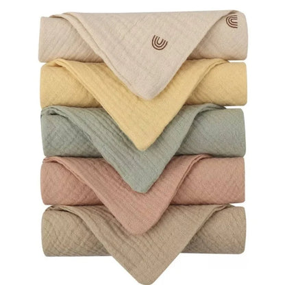 5PC - Soft Cotton Baby Towels