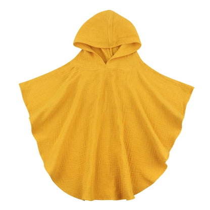 Soft Cotton Baby Hooded Towel – Floral & Solid Colors