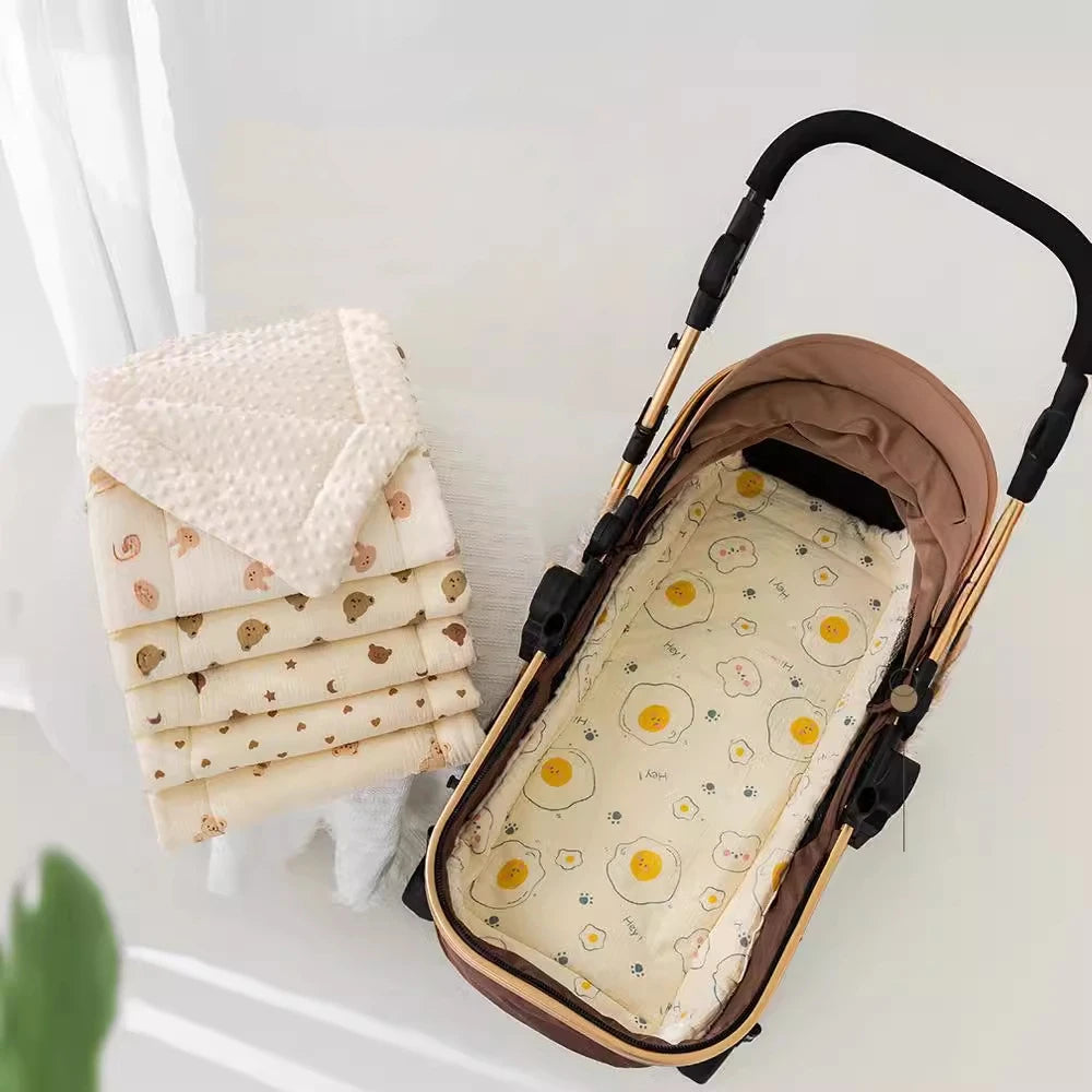 Soft Baby Stroller Seat Cushion