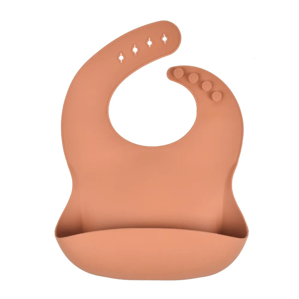 Silicone Baby Bibs - Waterproof Feeding Bibs for Toddlers & Newborns