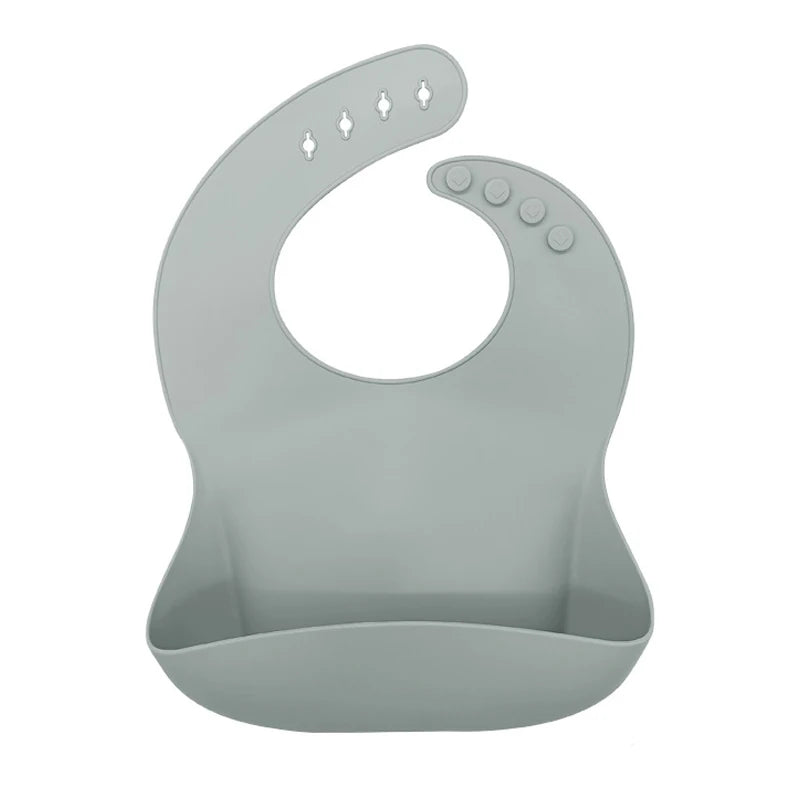 Silicone Baby Bibs - Waterproof Feeding Bibs for Toddlers & Newborns