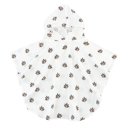 Soft Cotton Baby Hooded Towel – Floral & Solid Colors