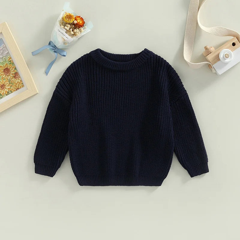 Autumn Baby Knit Sweater - Boys & Girls Pullover