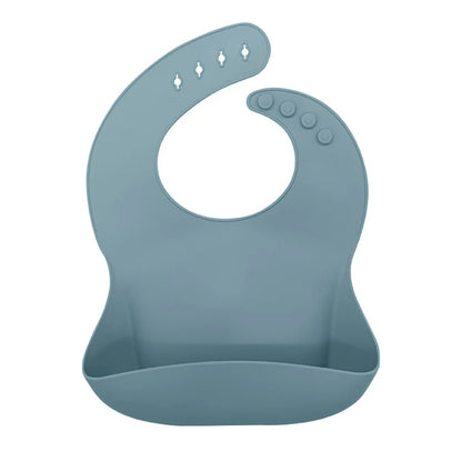 Silicone Baby Bibs - Waterproof Feeding Bibs for Toddlers & Newborns