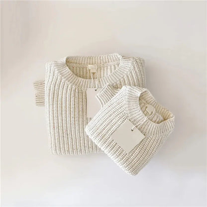 Autumn Winter Baby Knit Sweater - Boys & Girls Pullover