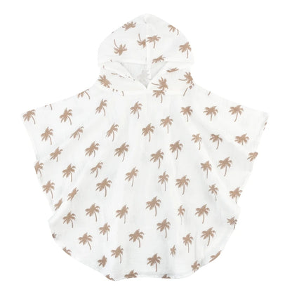 Soft Cotton Baby Hooded Towel – Floral & Solid Colors