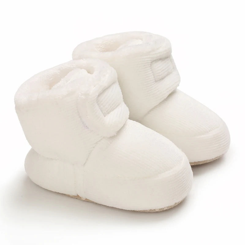 Baby Winter Boots - Warm Shoes for Boys & Girls, Fuzzy First Walkers