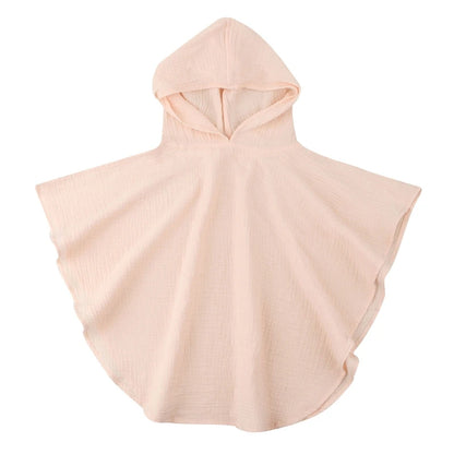 Soft Cotton Baby Hooded Towel – Floral & Solid Colors