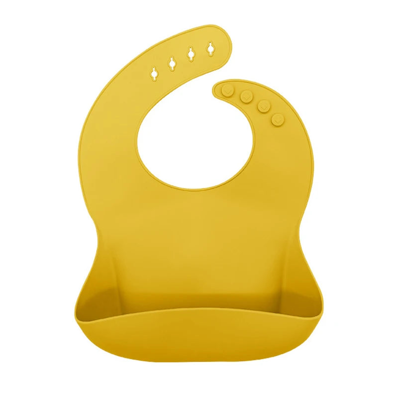 Silicone Baby Bibs - Waterproof Feeding Bibs for Toddlers & Newborns