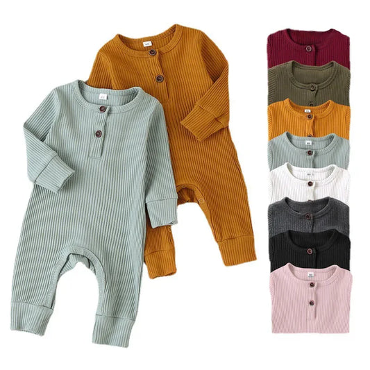 Autumn Cotton Baby Romper & Playsuit