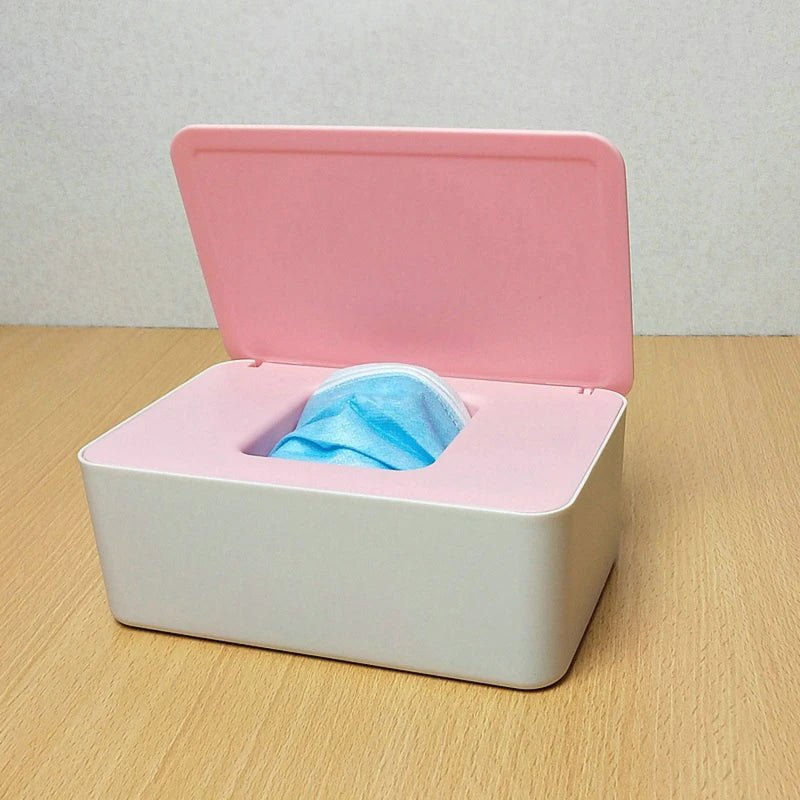 Plastic Wet Wipes & Tissue Box Dispenser