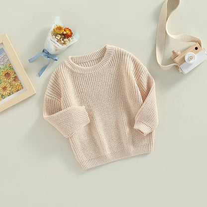 Autumn Baby Knit Sweater - Boys & Girls Pullover