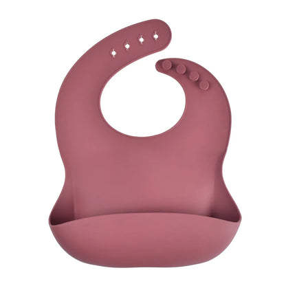 Silicone Baby Bibs - Waterproof Feeding Bibs for Toddlers & Newborns