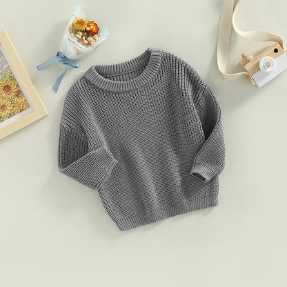 Autumn Baby Knit Sweater - Boys & Girls Pullover