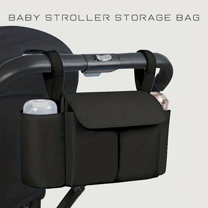 Large Capacity Stroller Organizer Bag - Travel & Diaper Holder