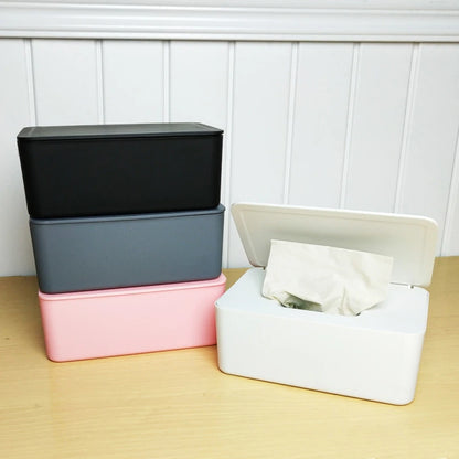 Plastic Wet Wipes & Tissue Box Dispenser